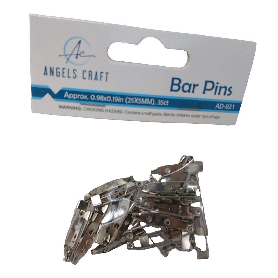BAR PINS, APPROX. 0.98X0.19IN 35PCS