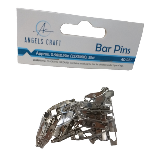 BAR PINS, APPROX. 0.98X0.19IN 35PCS