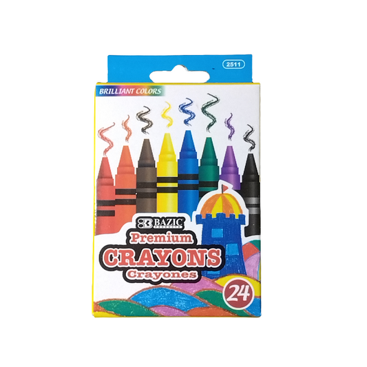 24 COLOR PREMIUN CRAYON