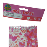 VALENTINE NOTEBOOKS/8-PC