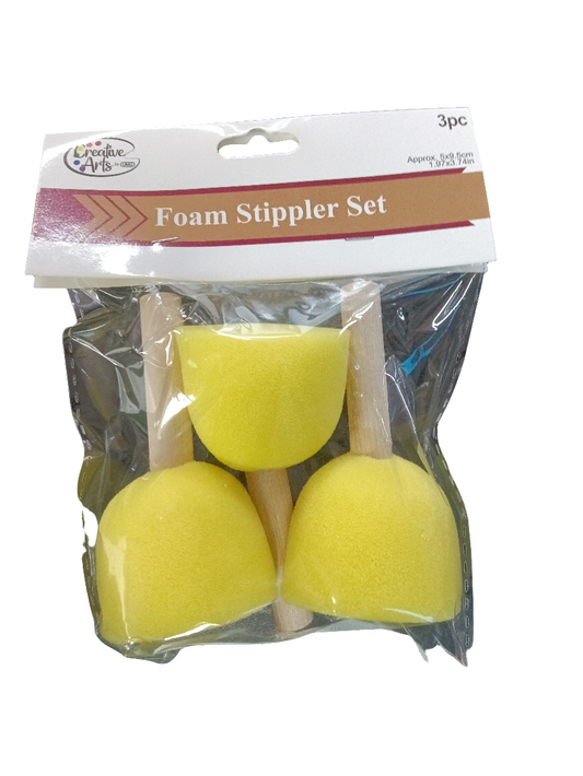 FOAM STIPPLER SET 3PCS 2''