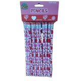 VALENTINE HEART PENCILS