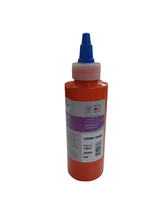 FABRIC PAINT 4OZ ORANGE