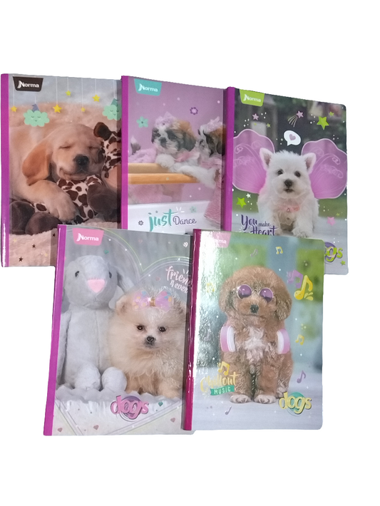 LIBRETA DOGS GDE 200 PG