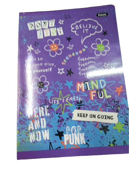 LIBRETA TAPA FLEXIBLE POP PUNK 200P