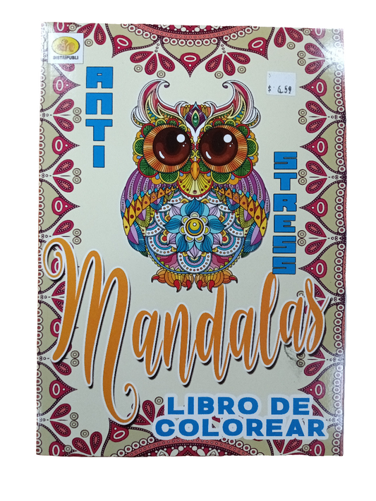 LIBRO DE MANDALAS 96 PAGINAS 5107