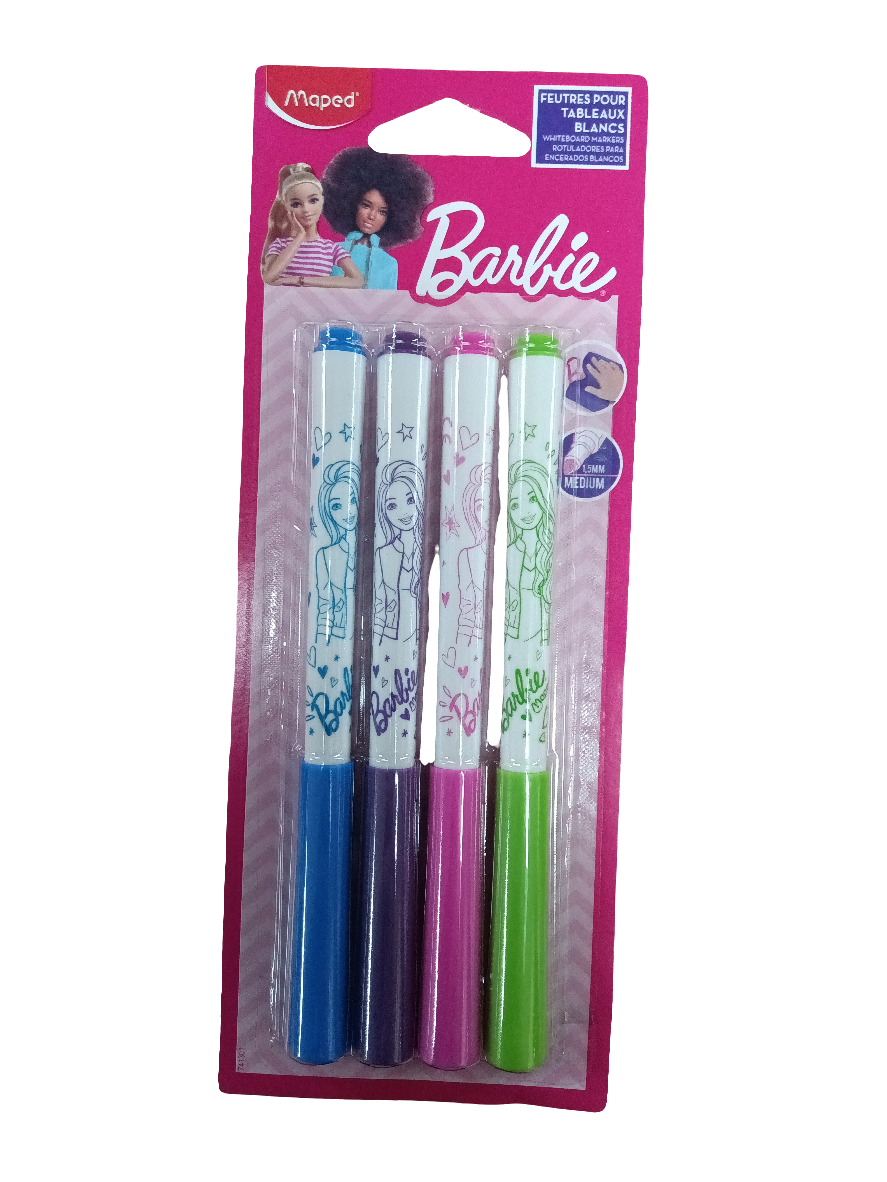WHITEBOARD MARKER X4 - BARBIE