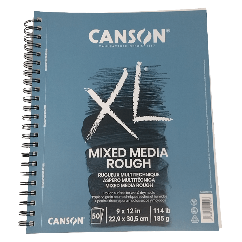 50 SHEETS XL ROUGH MIXED MEDIA