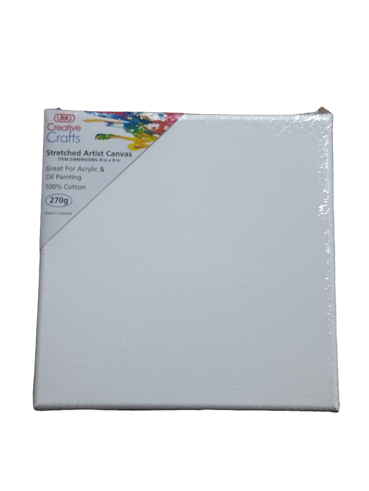 STRETCHED CANVAS 8X8 INCH