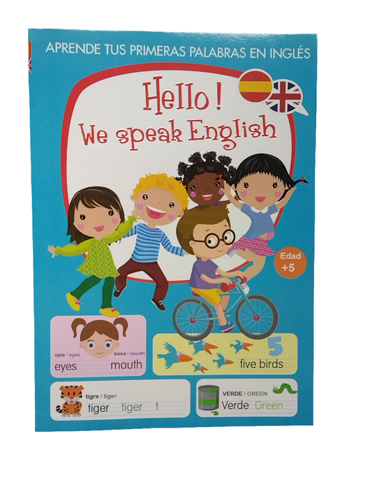 LIBRO CUANTO HELLO WE SPEAK ENG