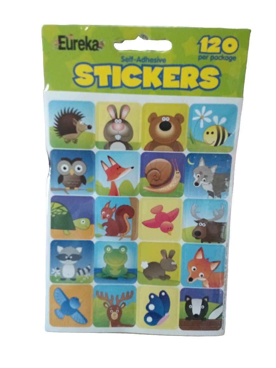 WOODLAND CREATURES THEME STICKERS