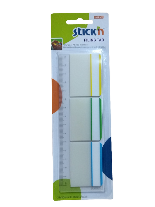 PESTAñAS P/FOLDERS 3X10 HOJAS, DELINEADO DE COLOR