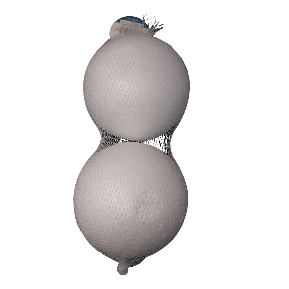 POLYFOAM BALLS M 2PCS/PK 4"