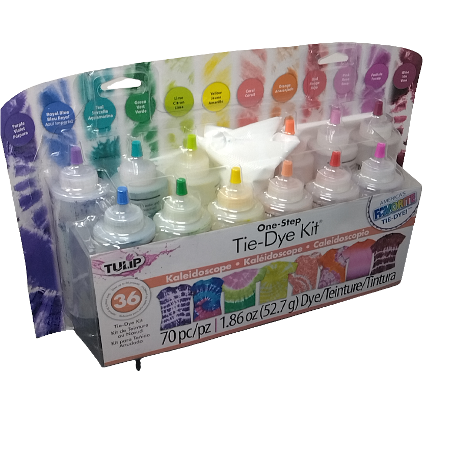 KALEIDOSCP 1 STEP TIE DYE KIT