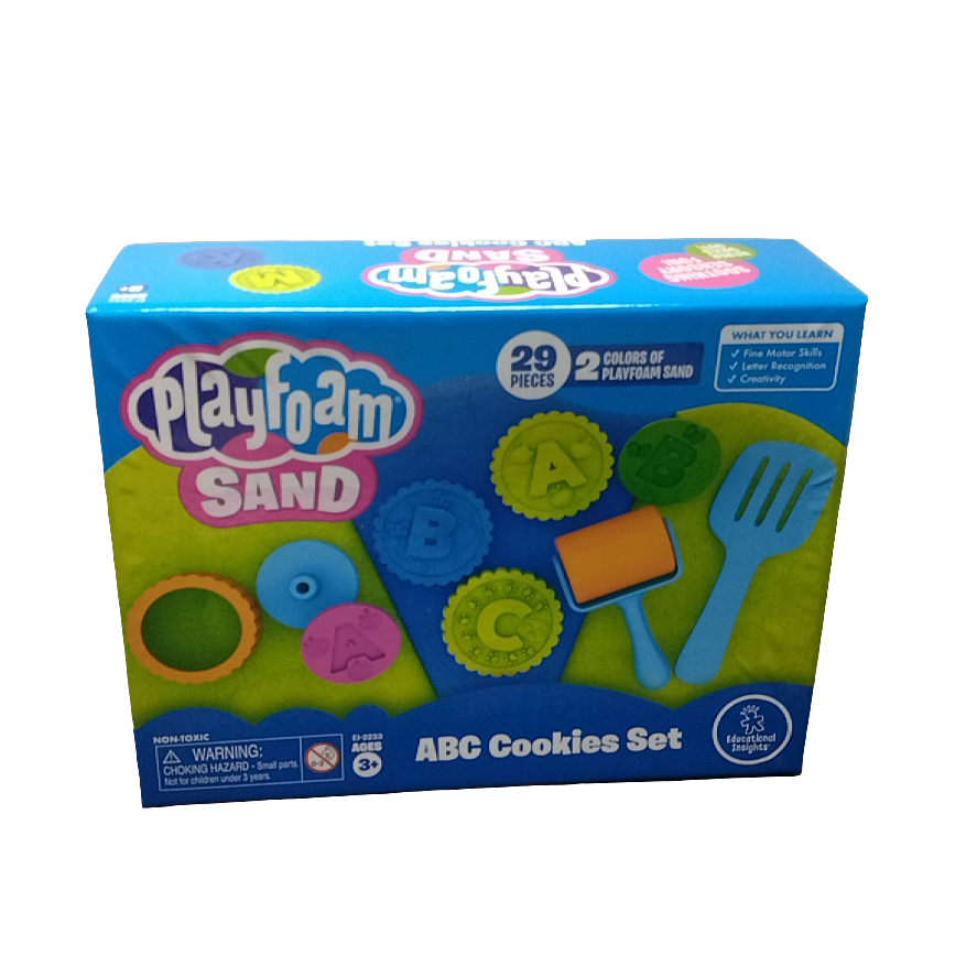 PLAYFOAM® SAND ABC COOKIES SET
