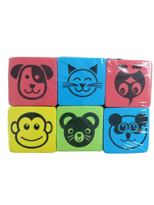 ANIMAL MAGNETIC STUDEN ERASER PQ.12