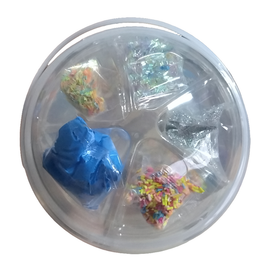 3LB CLEAR PREMADE MIXIN BUCKET