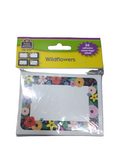 WILDFLOWERS NAME TAGS/LABELS - MULTI-PACK 36PCS