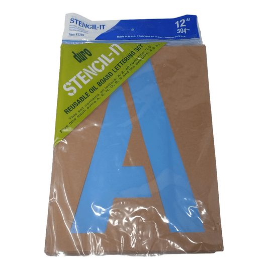 12" REUSEABLE STENCIL KT