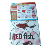 DR. SEUS ONE FISH TWO FISH VALENTINE DAY DOOR DECO