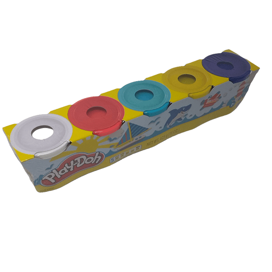 PLAY DOH 5 PACK 3 OZ NEON COLOR