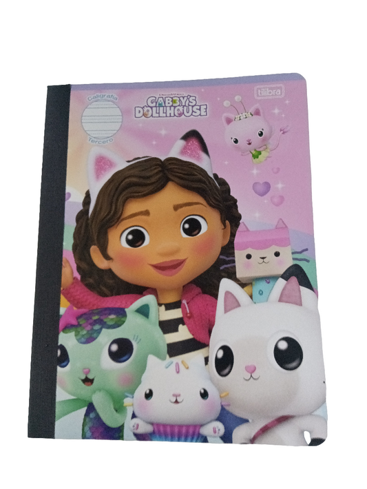 LIBRETA CALIGRAFIA GABBYS DOLL HOUSE 3º