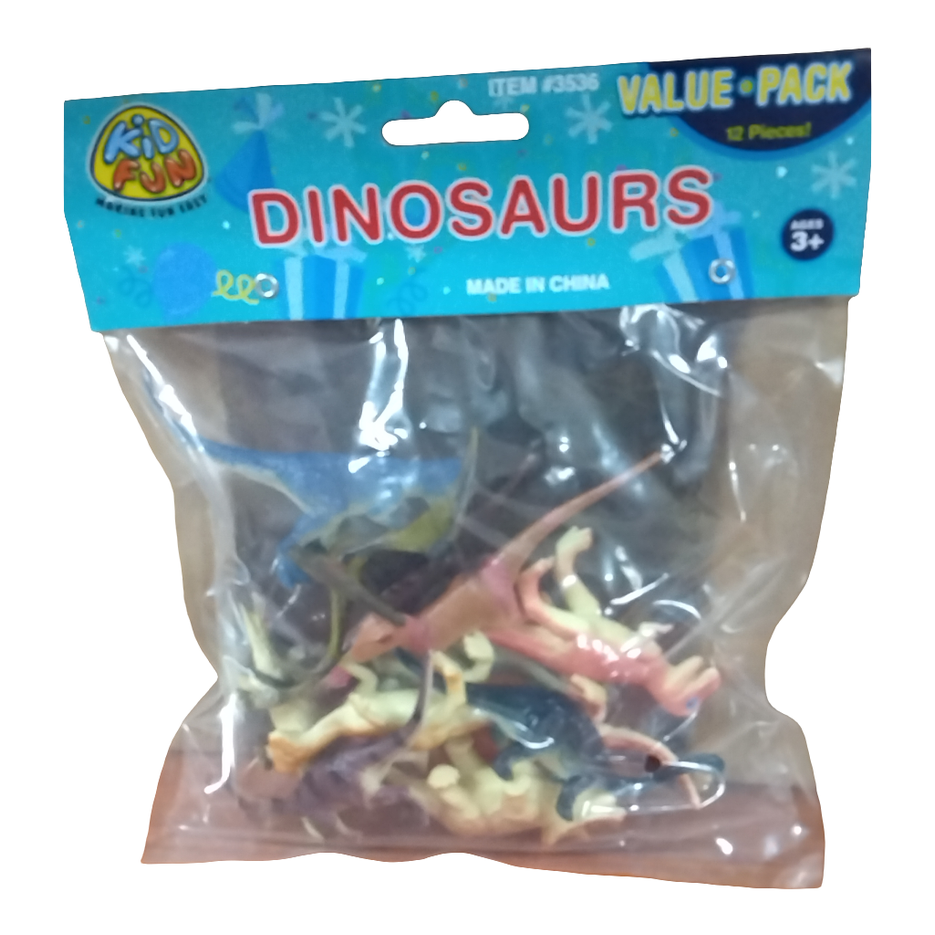 TOY DINOSAUR FIGURES/3 IN.