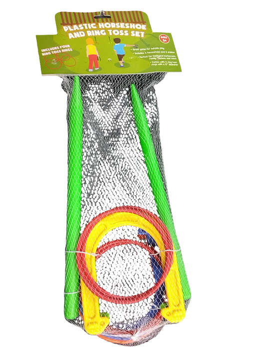 Plastic Horseshoe and Ring Tos