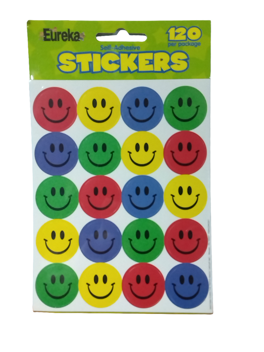 SMILES THEME STICKERS 120 STICKERS
