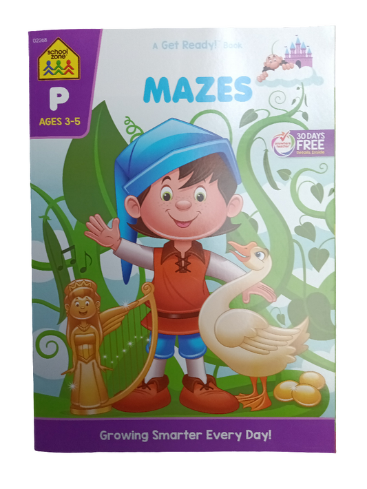 Mazes Preschool Worbook