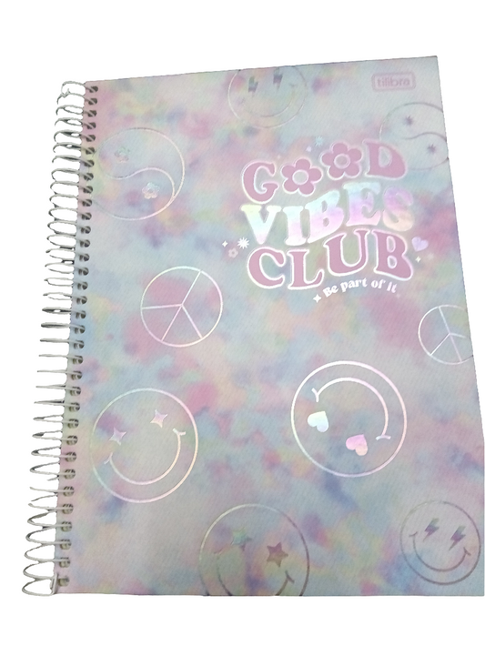 LIBRETA UNIVERSITARIA GOOD VIBES 320P