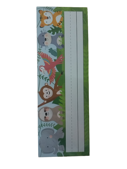 JUNGLE FRIENDS NAME PLATES