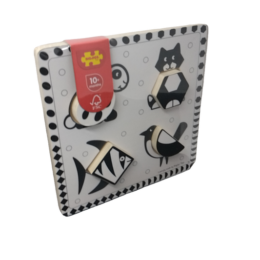PETS BLACK AND WHITE PUZZLE