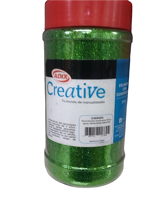 ESCARCHA VERDE DOSIFICADOR 8.83 OZ