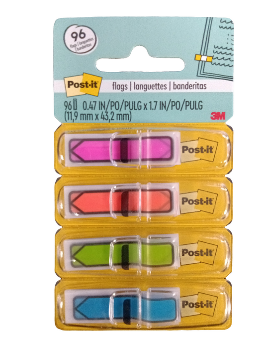 POST IT FLAGS ARROW NEON PQ.4