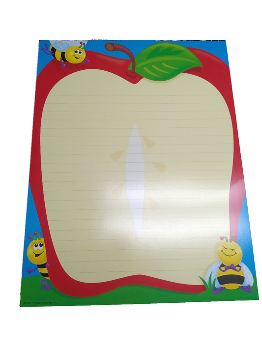 APPLE LEARNING CHART 17X22