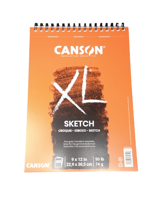 CANSON XL SKETCH PAD 9X12 100P