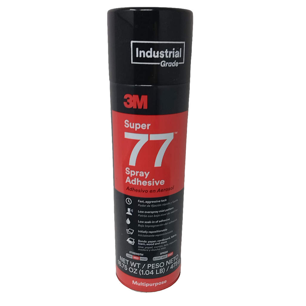 SUPER ADHESIVE 77 SPRAY 16 OZ