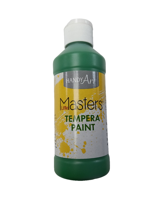 TEMPERA PAINT GREEN 8 ONZ