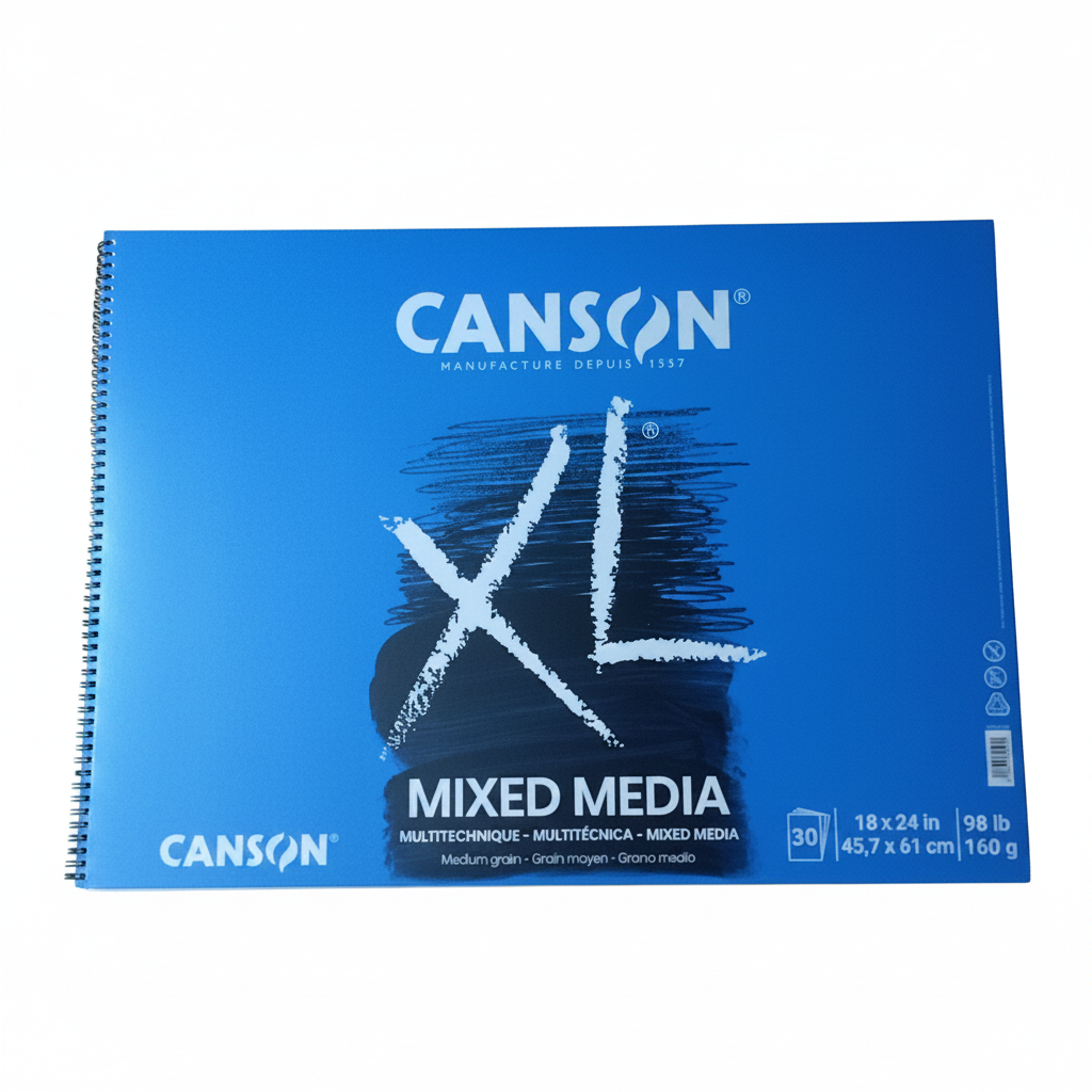 30 Sheets XL Mixed Media Pad 18x24 - JA Riollano
