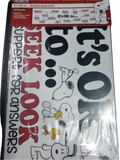 PEANUTS SNOOPY ITS OK TO BULLETIN BOARD SET