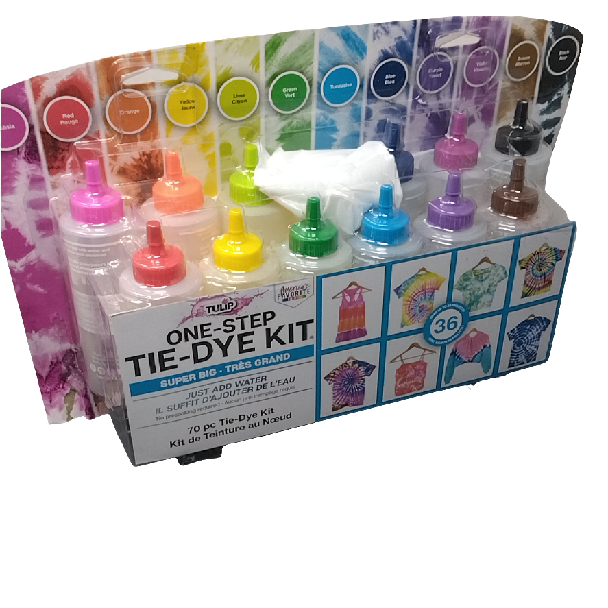 SUPER BIG 1 STEP TIE DYE KIT