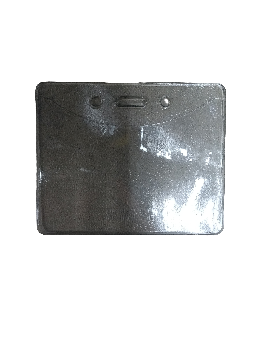 VINYL BADGE HOLDERS, HORIZONTAL, 2.38 X 3.38