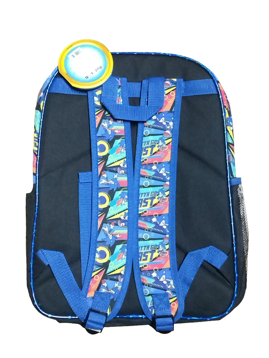 BACK PACK PRIMARIA INFANTIL MASCULINO SEGA SONIC T