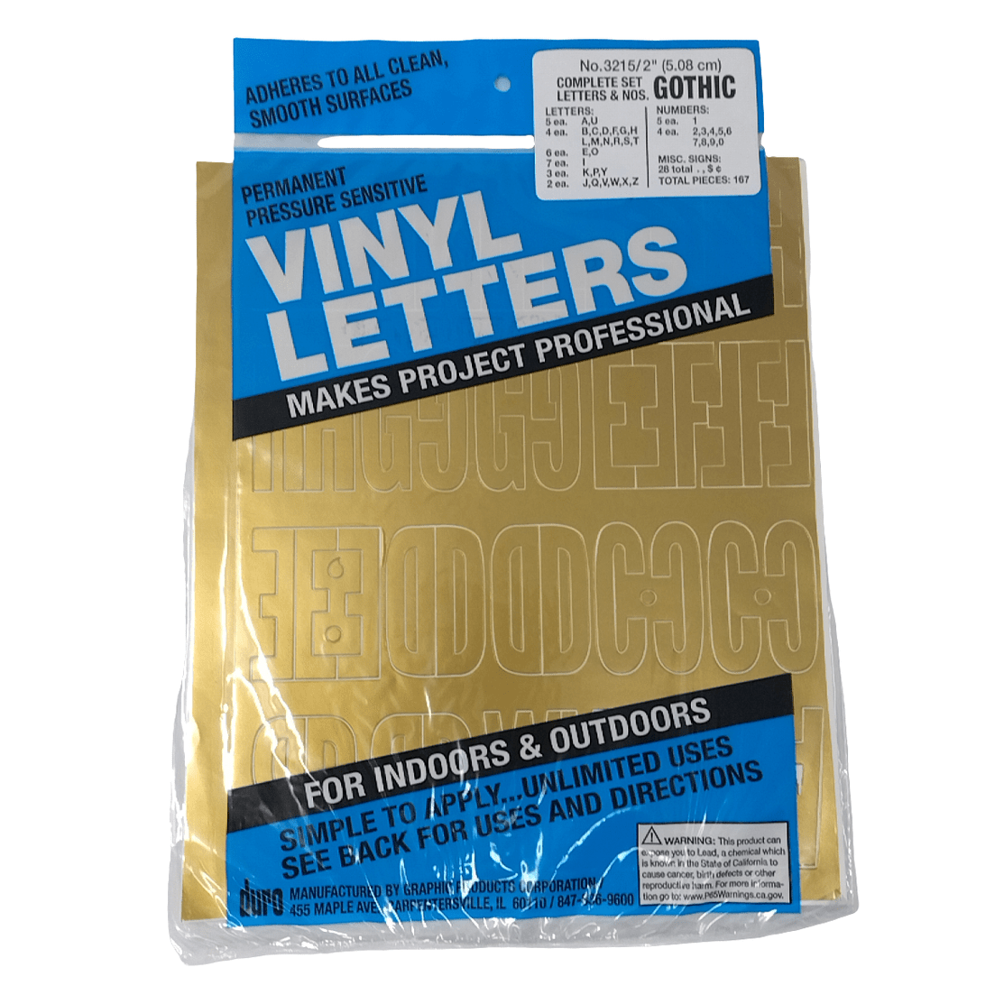 VINYL LETTERS & NUM