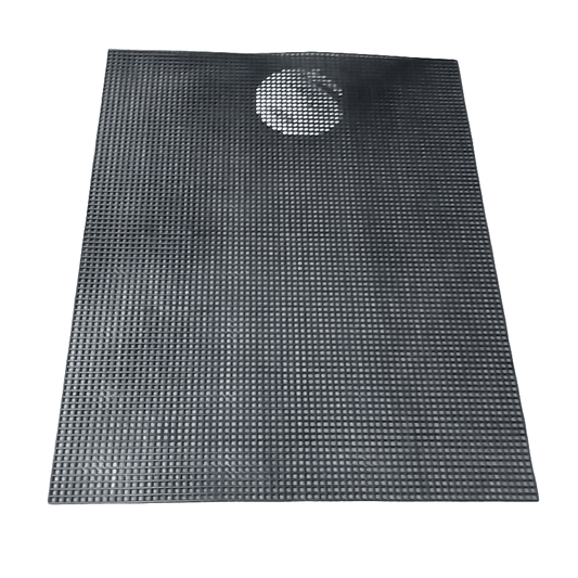 BLACK PLASTIC CANVAS