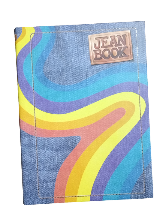 LIBRETA COSIDA DURA JEAN BOOK DISENOS