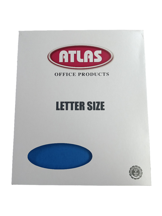 3 PARTITION FOLDER DK.BLUE LETTER BOX/10