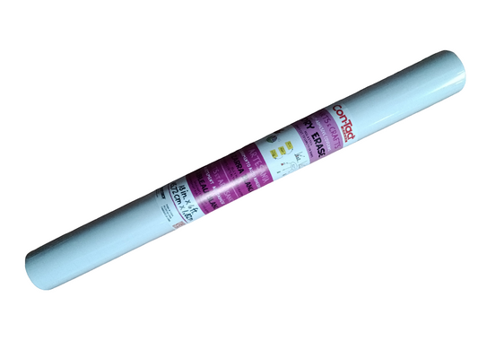 DRY ERASE ROLL SELF-ADHESIVE 18" X 6' WHITE COLOR