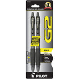 GEL INK G2 BOLD 1.0 BLACK PQ.2
